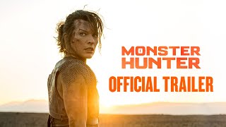 MONSTER HUNTER -  Trailer - In Cinemas January 1, 2021