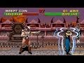 Mortal Kombat 2 arcade Kung Lao Gameplay Playthrough with Smoke and Jade's Clues