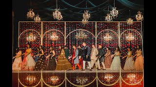 Vinay Neha Surprise Family Sangeet Dance Performance Bollywood Indian Wedding