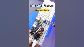 Ultrasonic Distance Measurement using Arduino Nano & OLED Display  #arduino #arduinoproject