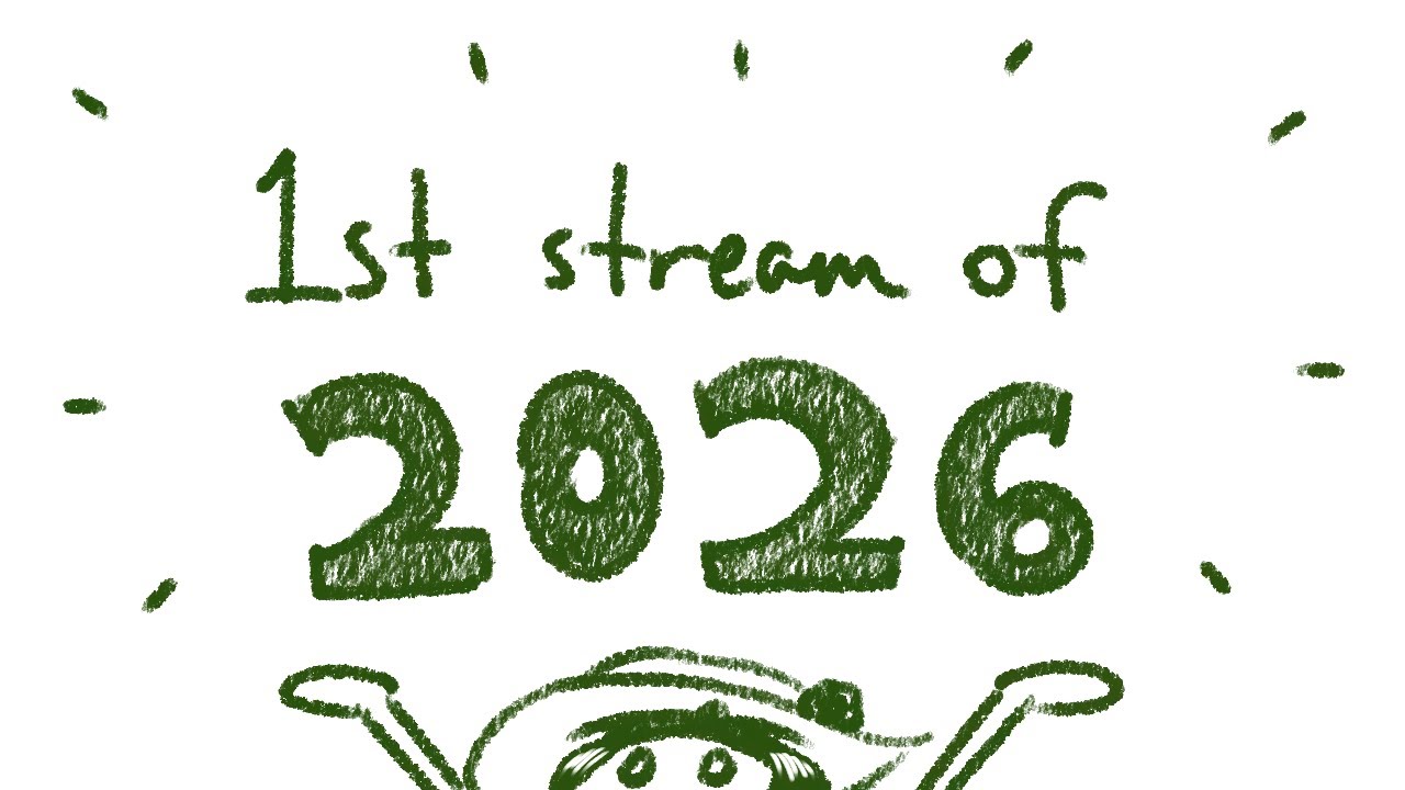 First stream of 2026 🎊 Yapping about plans and goals for this year 💬