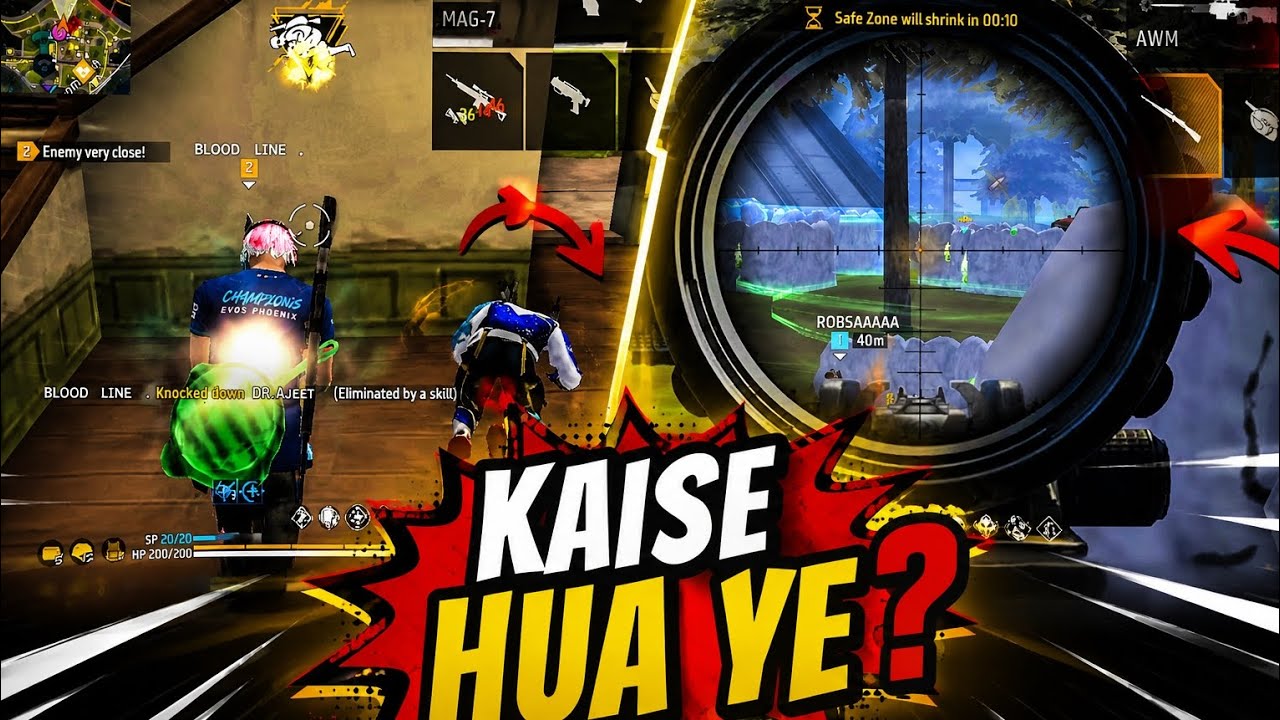 FREE FIRE TOURNAMENT HIGHLIGHTS 🏆💀THE UNDERDOG SNIPER? #esports #freefire #highlights 