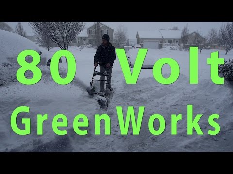 Wideo: Green Deals: Greenworks PRO 20-inch 80V Snow Thrower 263 USD (Reg. 325 USD), Więcej - Electrek