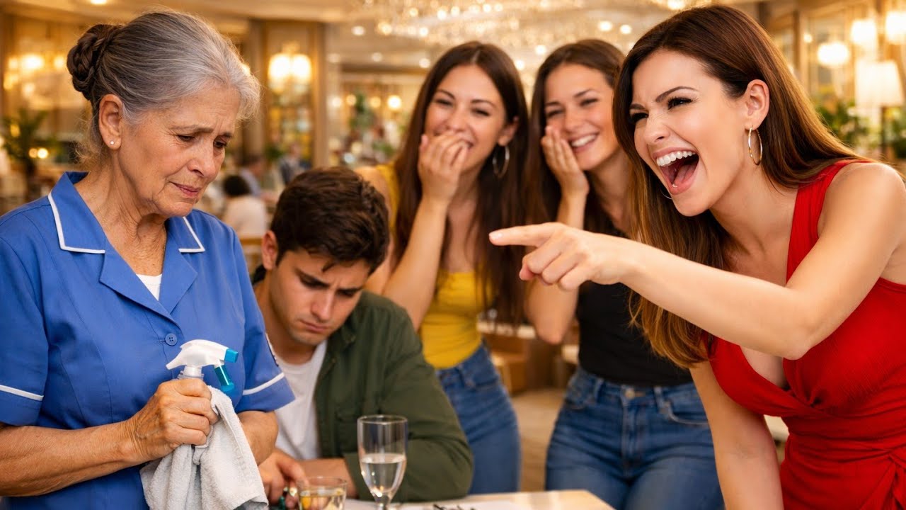 Se burló de la señora de limpieza en un restaurante… sin saber quién era la dueña#Karma