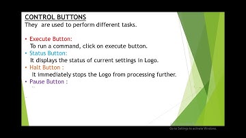 Std   3  Computer   Ch  5    Log on to Logo   Part  2