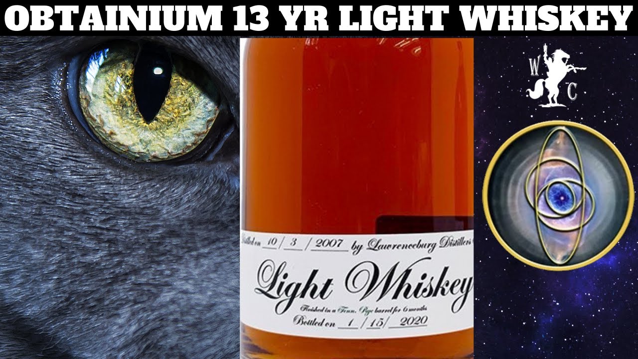 Obtainium 13 Year Light Whiskey Review YouTube
