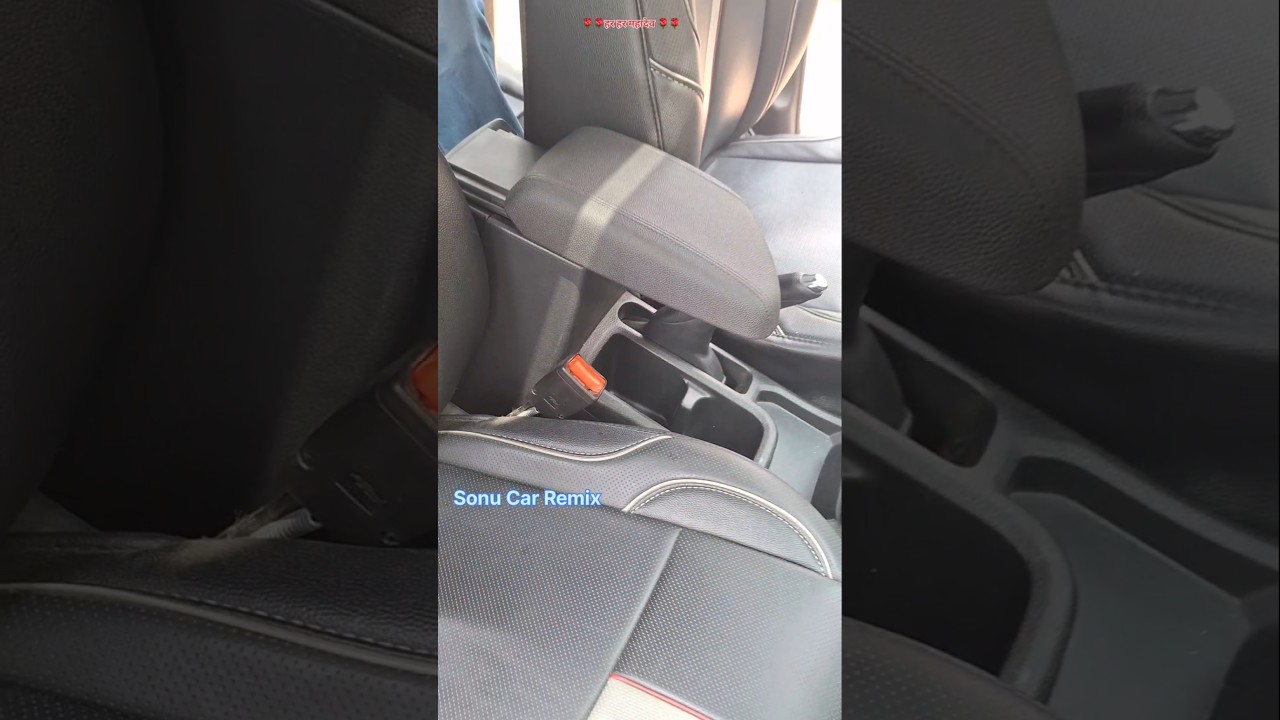 brezza Mein original armrest Laga Diya ban gayi top model 