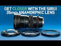 Get closer with the sirui 35mm anamorphic lens