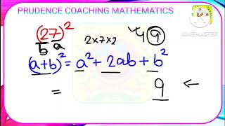 Find Square Tricks 24² using (a+b)² within few seconds trending