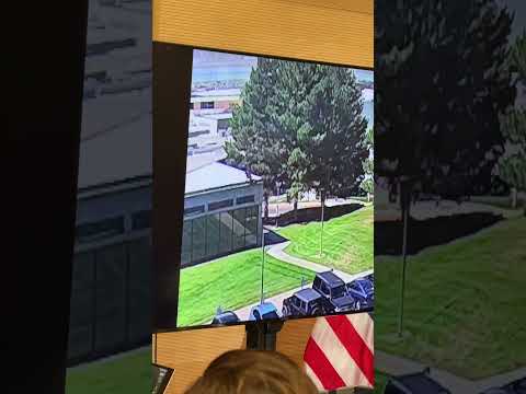 Police release video of Charlie Kirk shooting suspect jumping off building at Utah Valley University