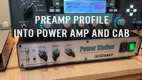 Direct Kemper Preamp Profile into Power Amp and Speaker Cab