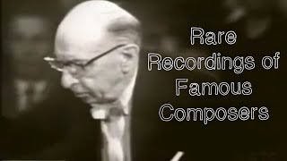 Recordings of Famous Composers
