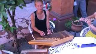 Bavarian Hackbrett hammered dulcimer video 2 chords