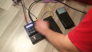 Boss FV-50H moded as expression for Line6 M5