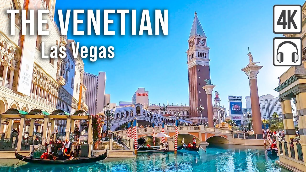 Las Vegas, Stati Uniti | venetian | Tour Immersivo a Piedi 4K