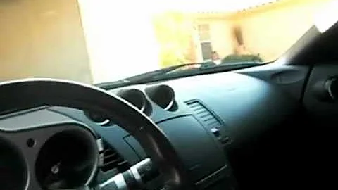 Detail on Nissan 350Z