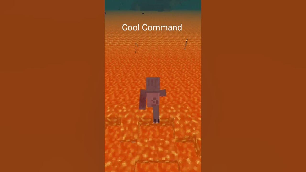 Minecraft Cool Command 💀 - YouTube