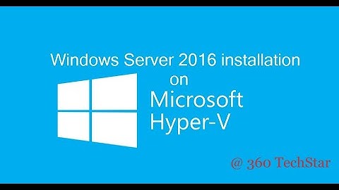 Windows Server 2016 Tutorial | How To Create Virtual Machine Hyper-V Windows Server 2016