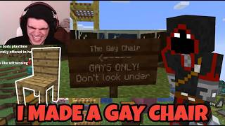 Foolish DIES LAUGHING AT BadBoyHalo’s GAY CHAIR For Tubbo