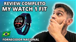 ✅ REVIEW COMPLETO SMARTWATCH BARATO PRA ATIVIDADE FÍSICA ACESSÍVEL E COMPLETO My Watch I Fit