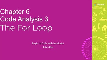 Chapter 6 Code Analysis 3: The For Loop