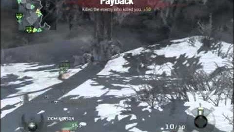 Cross Map Ballistic Knife Headshot!