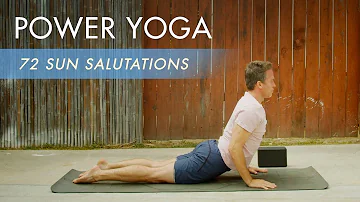 30min. Power Yoga "72 Sun Salutations" with Travis