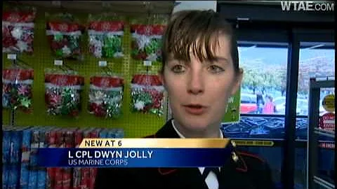 Marines collect donations for Toys For Tots