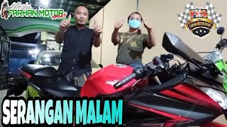 Menjemput Rizki Di Malam Hari KAWASAKI NINJA 250 CC FI 2015 (FMS)#gresikjatim
