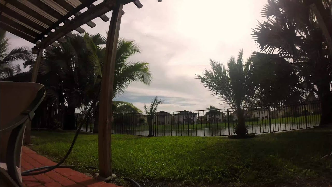 Backyard Clouds Silver Palms Homestead, FL YouTube
