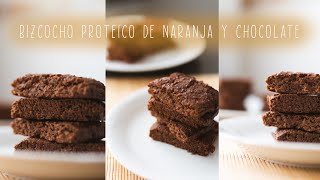 Receta BIZCOCHO DE CHOCOLATE Y NARANJA PROTEÍCO| Snacks saludables #healthy #saludable by Celeste.F 106 views 2 weeks ago 3 minutes, 21 seconds