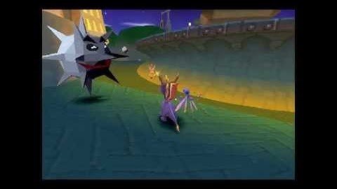 Lets Play Spyro 2 Part 11: TROUBLE WITH THE TROLLEY EH?