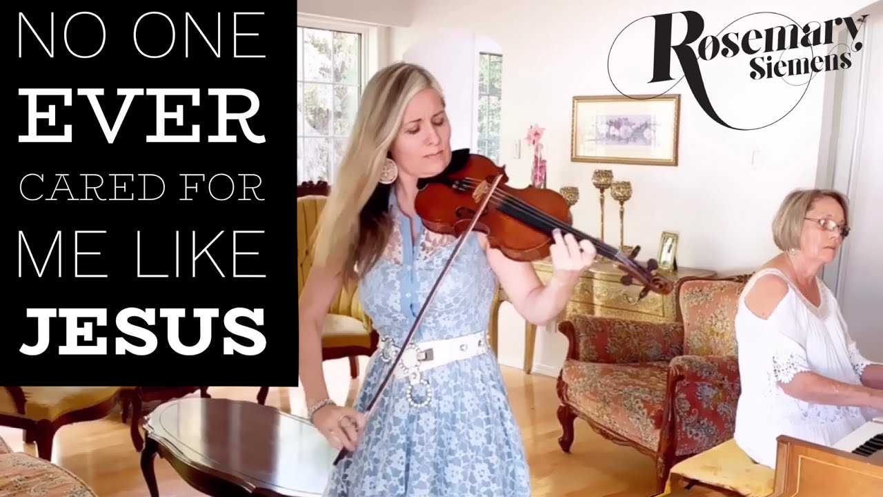 “No One Ever Cared For Me Like Jesus” with my mom Mary ️ Rosemary