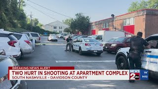 2 injured in shooting at apartment complex in South Nashville, police say