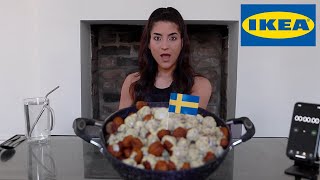 IKEA 150+ SWEDISH MEATBALL MOUNTAIN CHALLENGE | GirlVsFood | Shutkeverofficial