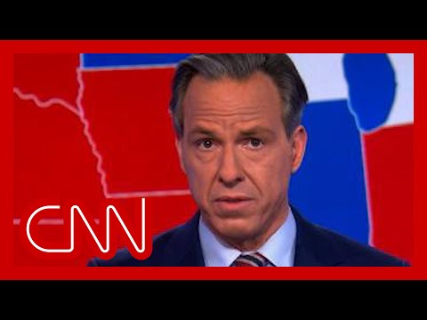 'Shockingly disappointing:' Tapper rebukes Trump's election speech