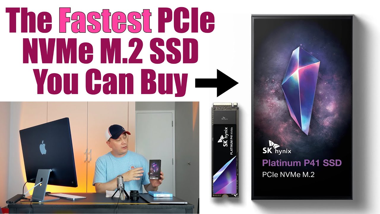 The Fastest PCIe NVMe M.2 SSD You Can Buy - SK Hynix Platinum P41 - YouTube