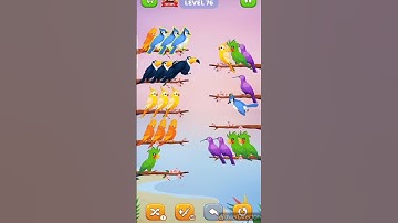 Bird Sort Color Puzzle Game Level 5 New Game #shortsfeed #shots #funnyshorts #games #lifestyle