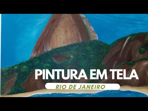 Pintura em tela/Rio de Janeiro