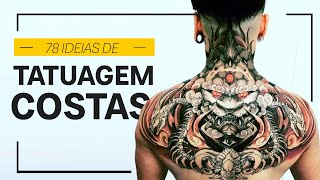 ⚫ 78 dicas de TATUAGEM para fazer NAS COSTAS | TATUAGEM MASCULINA 2024