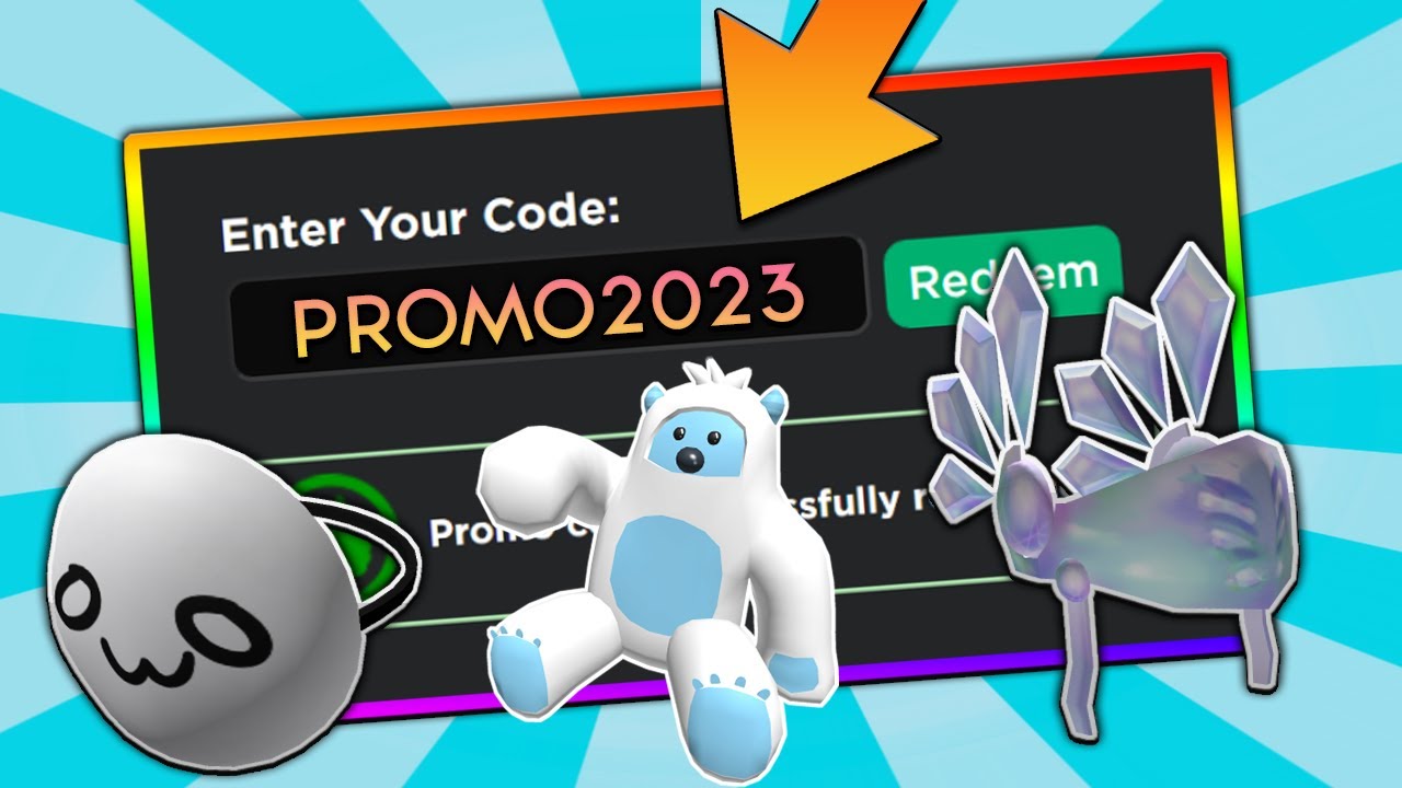 Roblox promo codes: Get free items in March 2023 - Video Games on