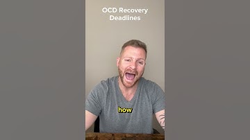 OCD Recovery Deadlines #ocdawareness #ocdrecovery #ocdtips