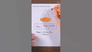 Comment calculer le volume d