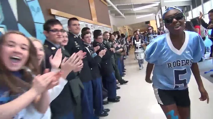 LIP DUB/TOUR OF THE SCHOOL 2014 - RAM TV STUDIO 214 - Governor John R Rogers High School #FIGHTON