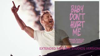 David Guetta, Anne-Marie, Coi Leray - Baby Don't Hurt Me (Extended Mollem Studios Version) Resimi