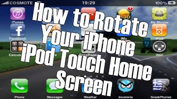 How to Rotate Your iPhone/iPod Touch Home Screen - SbRotator [HD]