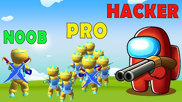 Imposter Clash 3D Battle - NOOB vs. PRO vs. HACKER