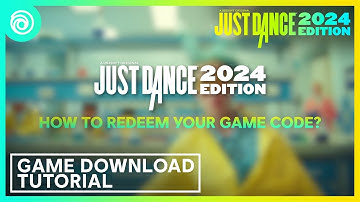 Just Dance 2024 Edition - Nintendo Switch Game Code Redeeming Tutorial