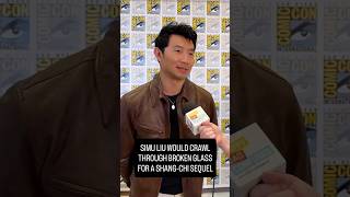 Simu Liu would crawl through broken glass to do a Shang-Chi sequel