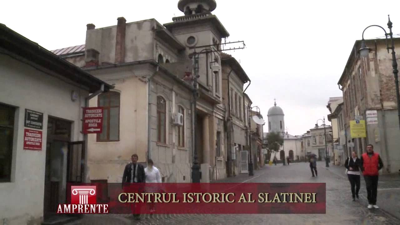AMPRENTE 0811 CENTRUL ISTORIC AL SLATINEI